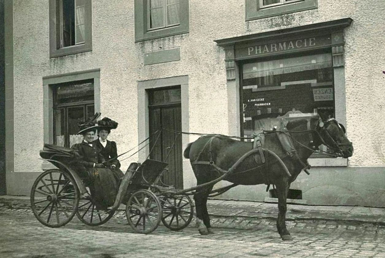 La pharmacie Van Eecke, un repère du Bertrix d’autrefois
