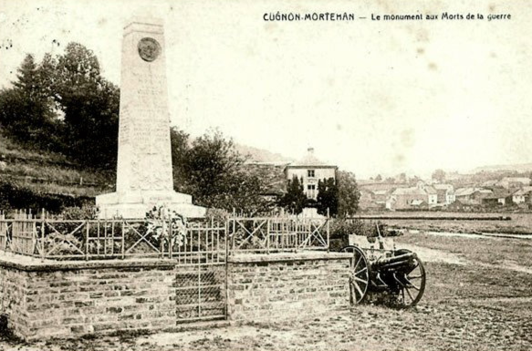 🪖 Le monument aux morts de Cugnon (Cugnon–Mortehan)