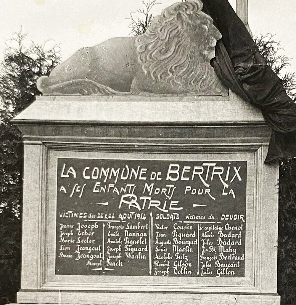 🪖 Le monument aux morts provisoire de Bertrix