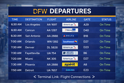 DFW Departures: A Simple Travel Guide