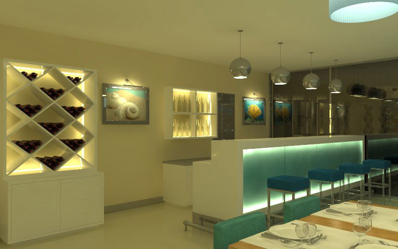 Edifício Inacabado na ilha de Luanda