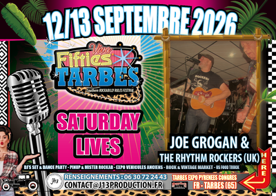 JOE GROGAN & THE RHYTHM ROCKERS from U.K.