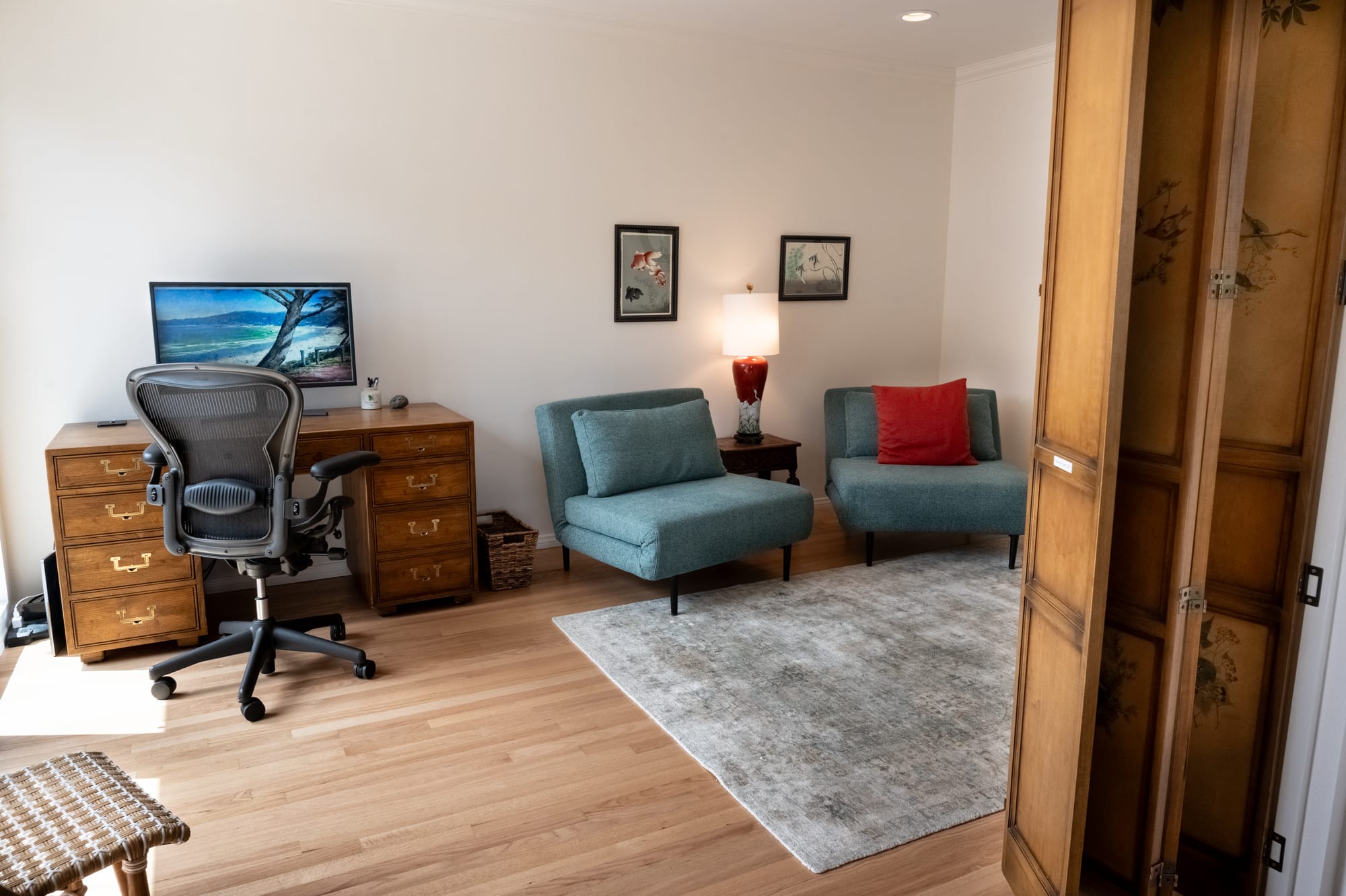 Den with Pullout Beds