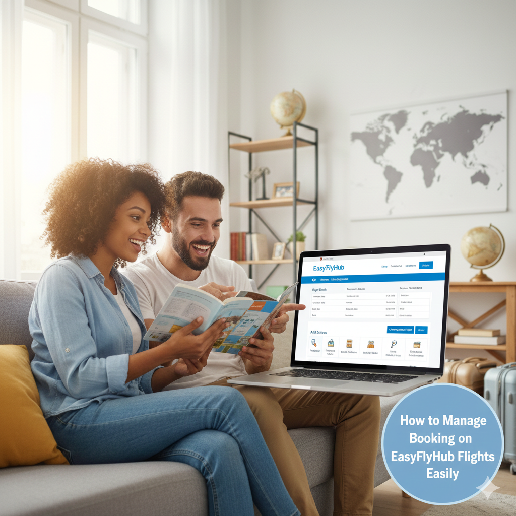 How to Manage Booking on EasyFlyHub Flights Easily