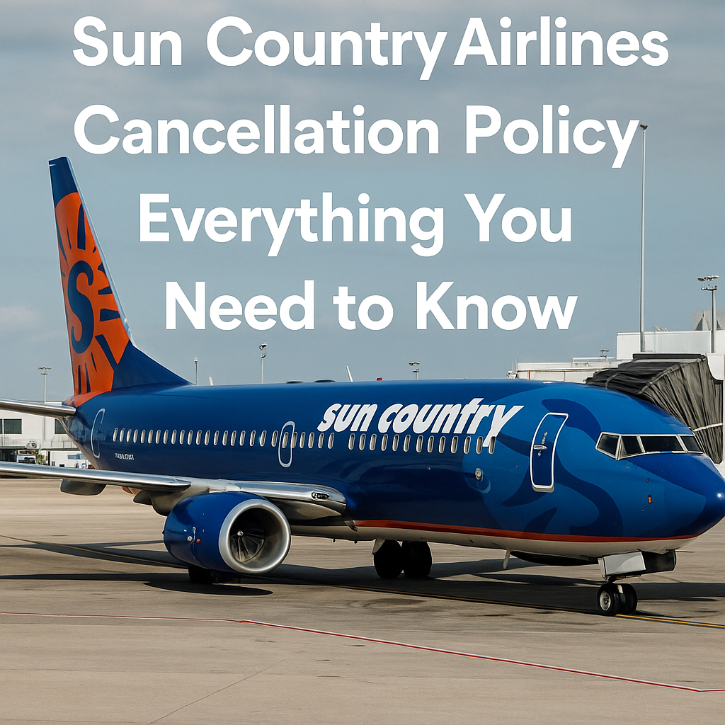 Sun Country Airlines Cancellation Policy: Everything You Need to Know