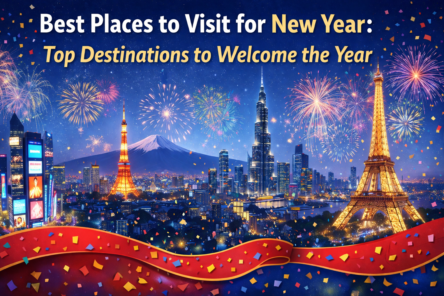 Best Places to Visit for New Year: Top Destinations to Welcome the Year