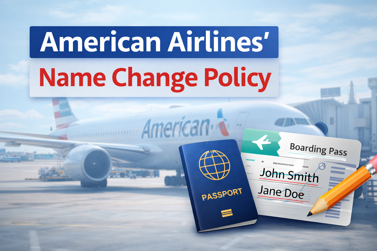 How to Change Name on American Airlines Ticket – Policy & Charges