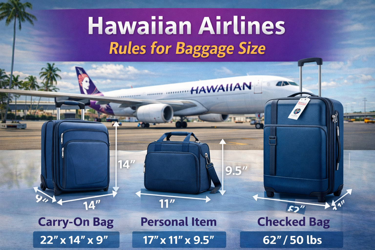 Hawaiian Airlines Rules for Baggage: Domestic & International Policy Guide