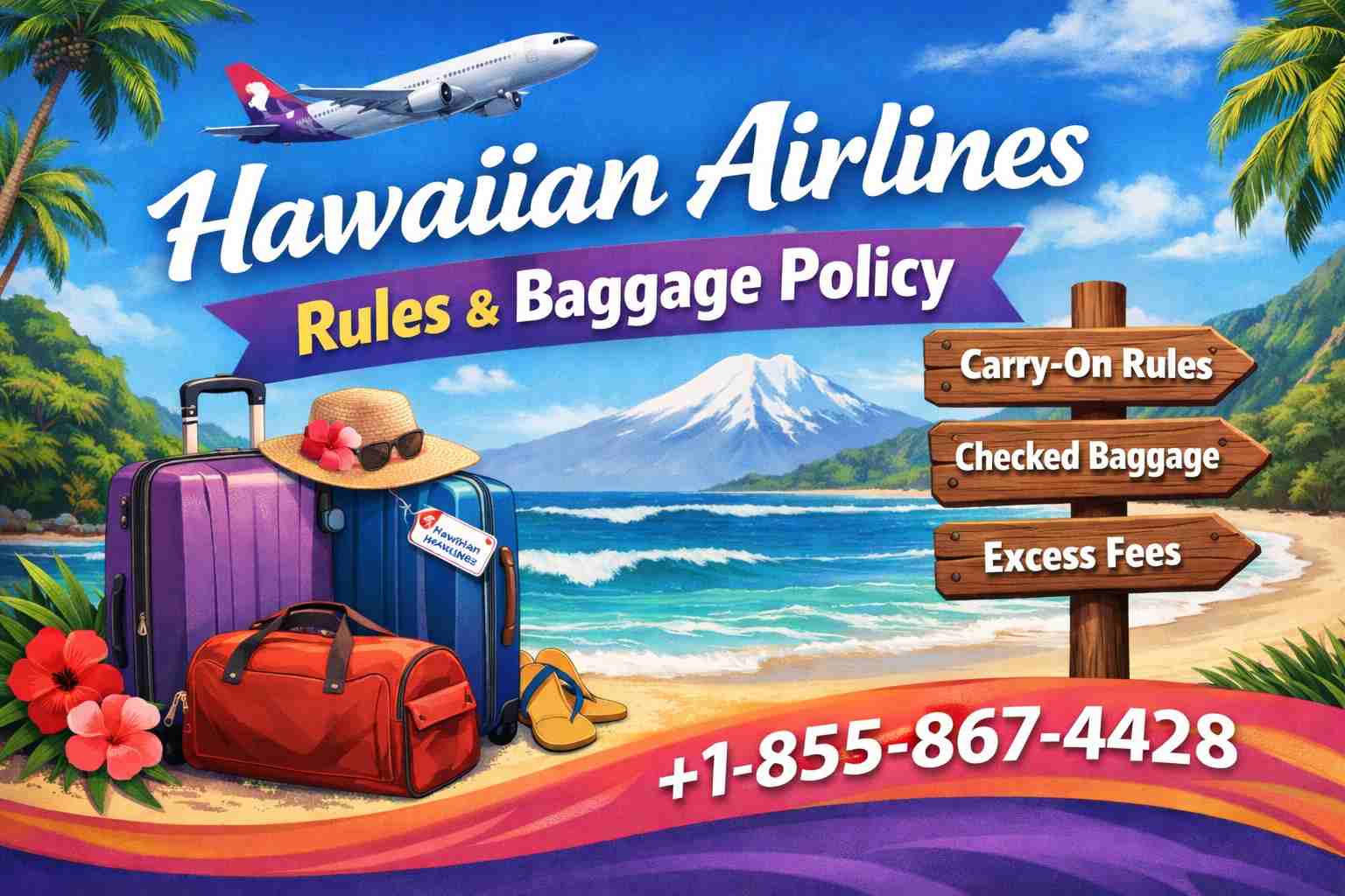Hawaiian Airlines Rules Baggage Policy for All Travelers