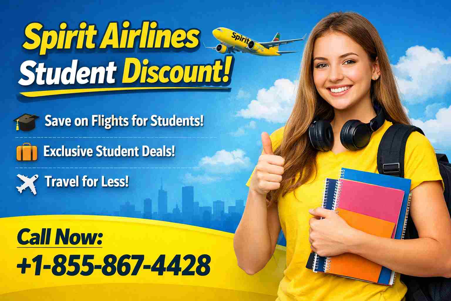 Spirit Airlines Student Discount: Eligibility, Deals & Booking Guide