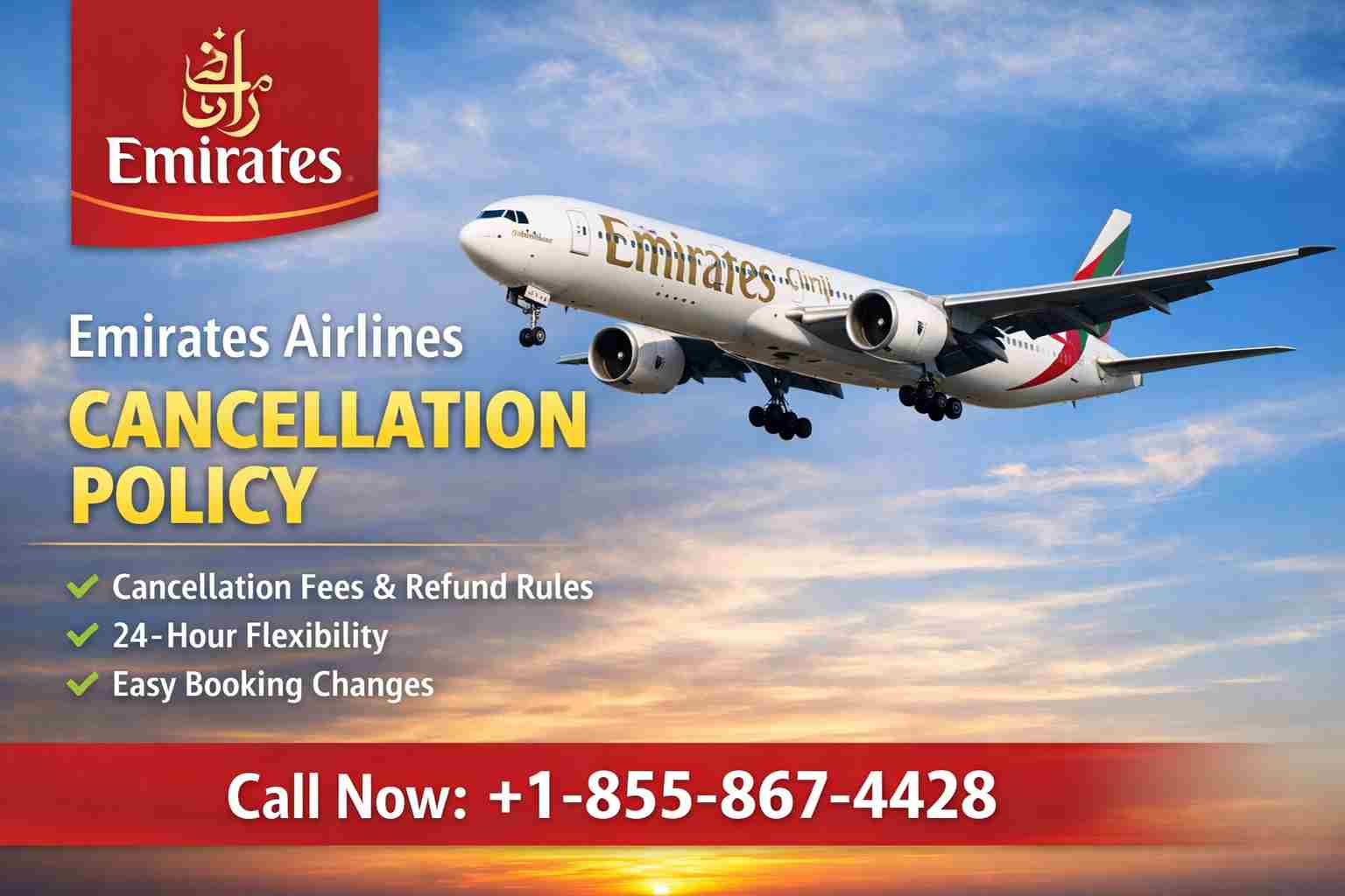Emirates Airlines Cancellation Policy: Fees, Refund Rules & Process