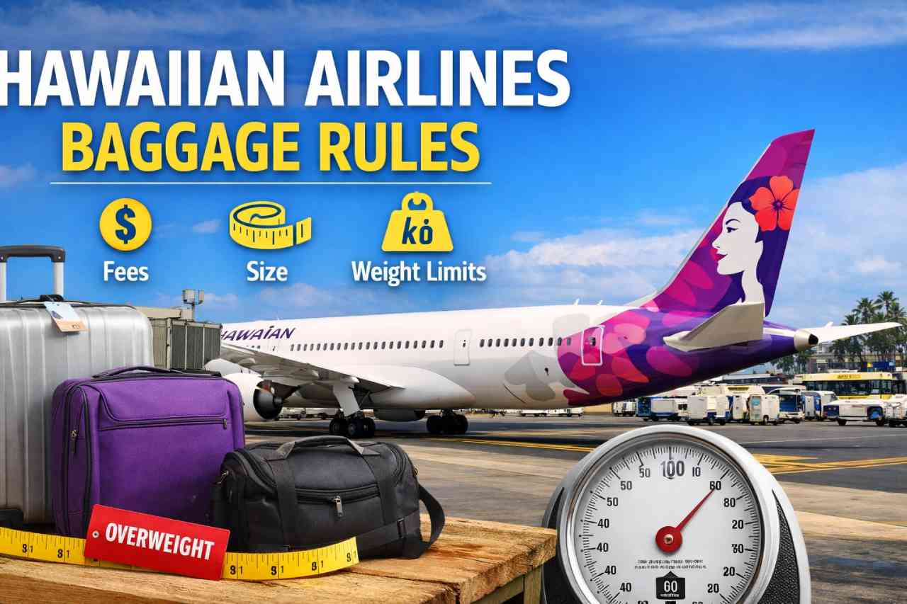 Hawaiian Airlines Baggage Rules: Fees, Size & Weight Limits