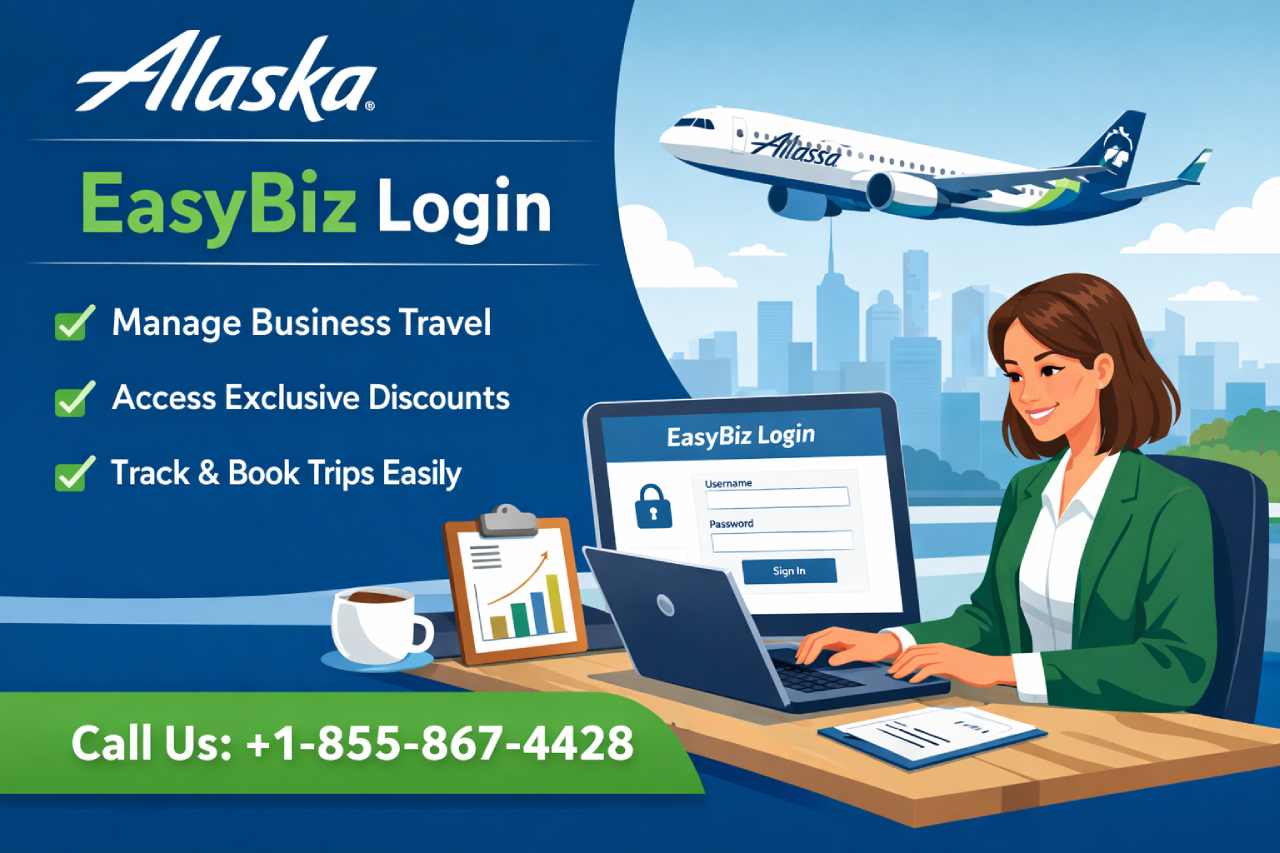 How to Use Alaska Airlines EasyBiz Login for Business Travel