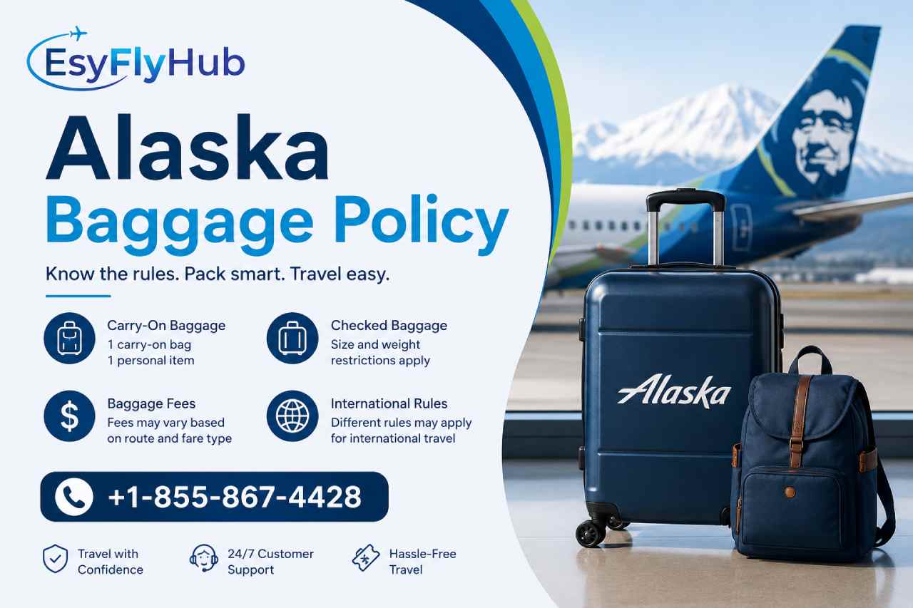 Alaska Baggage Policy for Domestic and International Travelers