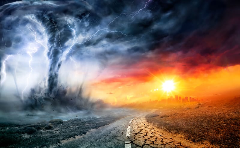 Fire, storms & disaster dreams