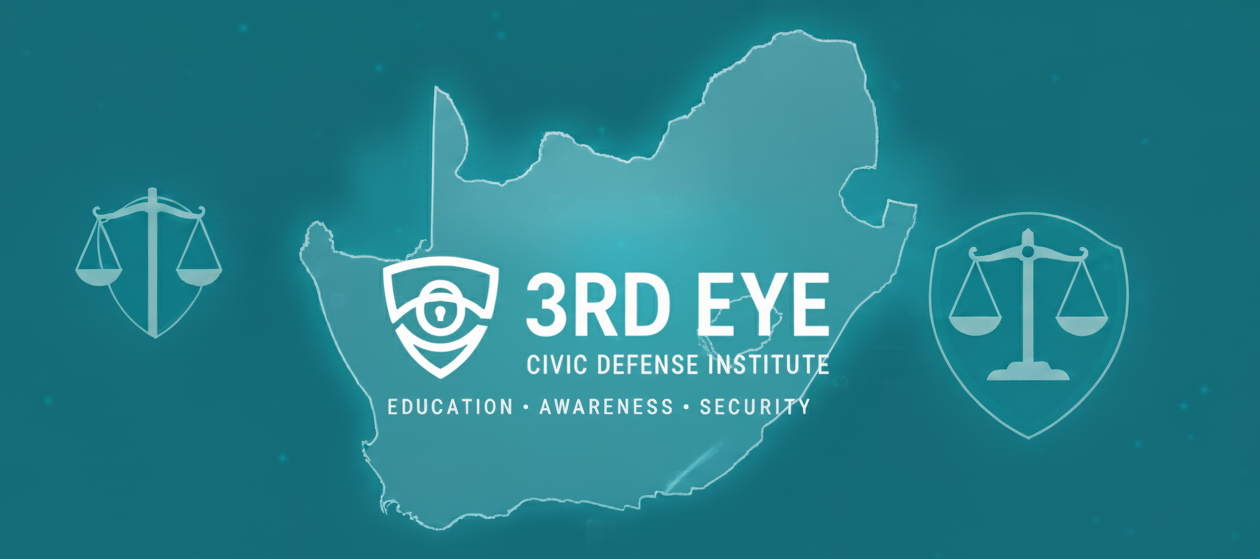 WELCOME TO 3RD EYE CIVIC DEFENSE INSTITUTE