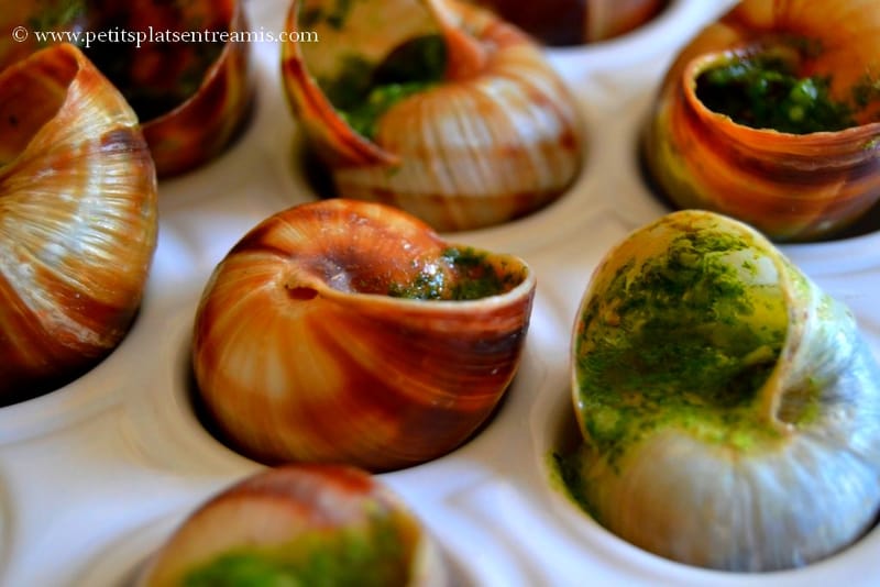escargots persillé