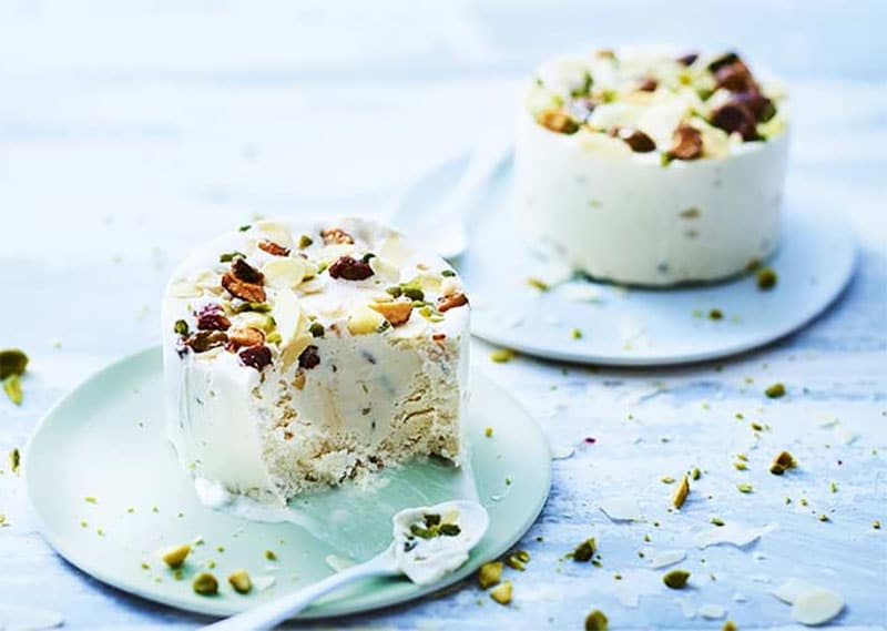 Nougat glacé à la crème de nougat