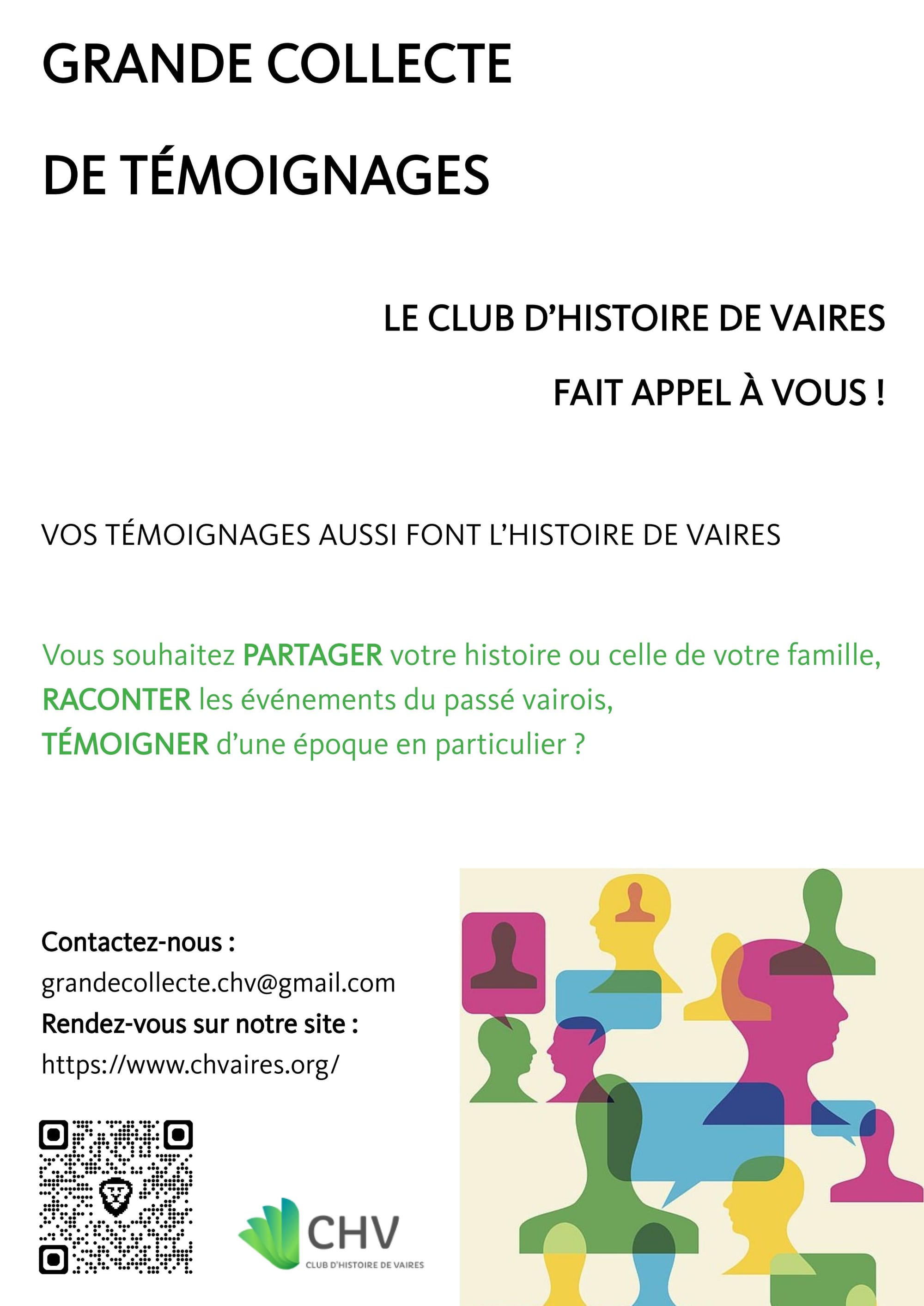 Campagne de collecte de témoignage