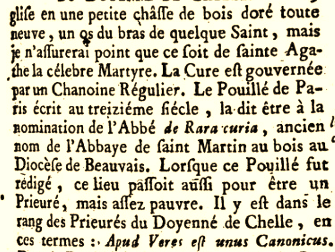 L'ÉGLISE SAINTE-AGATHE AU MOYEN-ÂGE