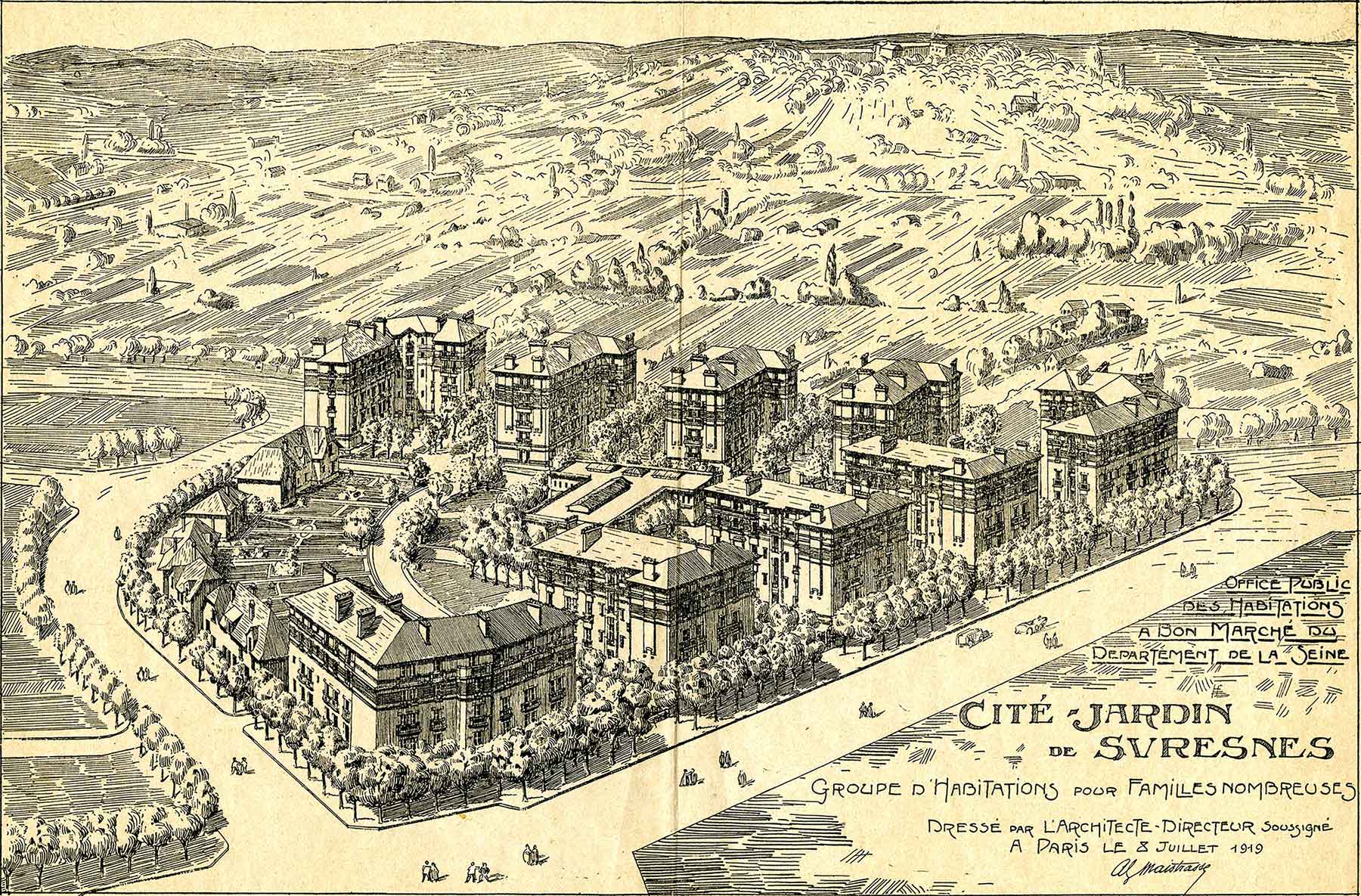 LES CITÉS-JARDINS : le cas de l'Île-de-France
