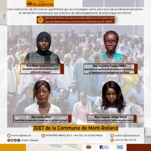 PORTRAIT MAIRE ET JDET