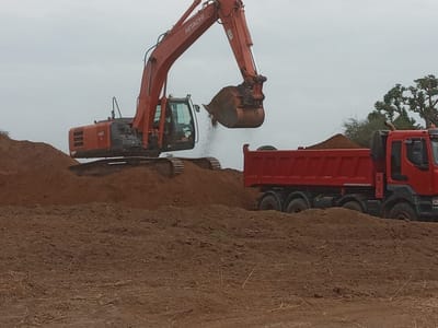 Réhabilitation des pistes de Fouloume