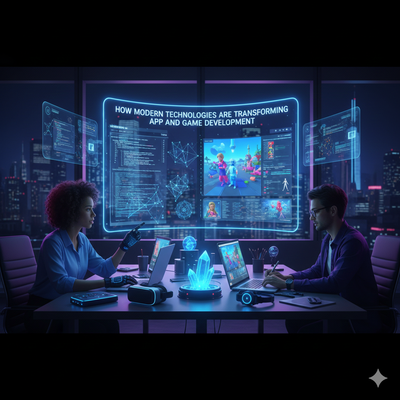 How Modern Technologies Are Transforming App and Game Development