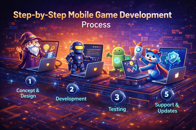 Step-by-Step Mobile Game Development Process