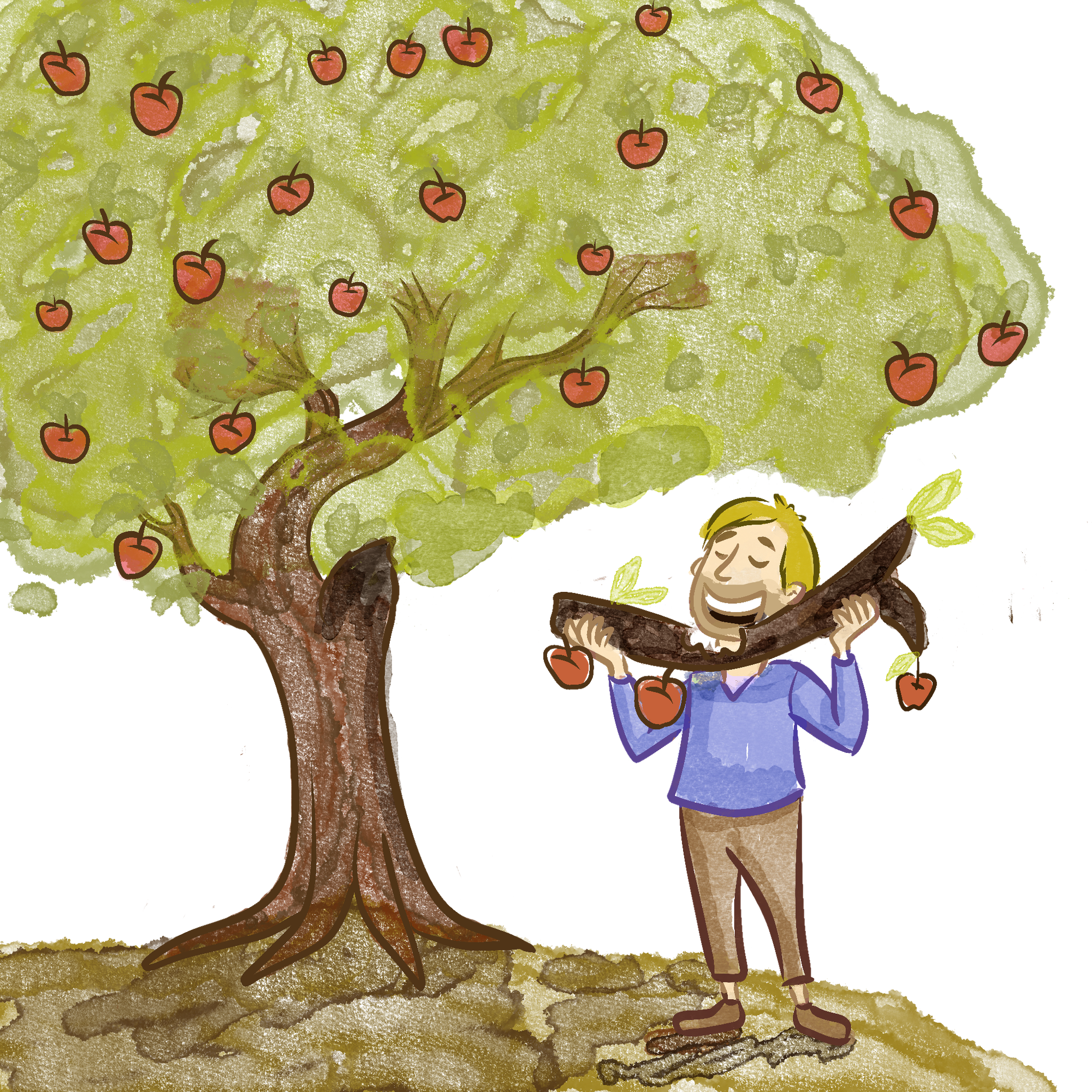 טעם העץ כטעם הפרי