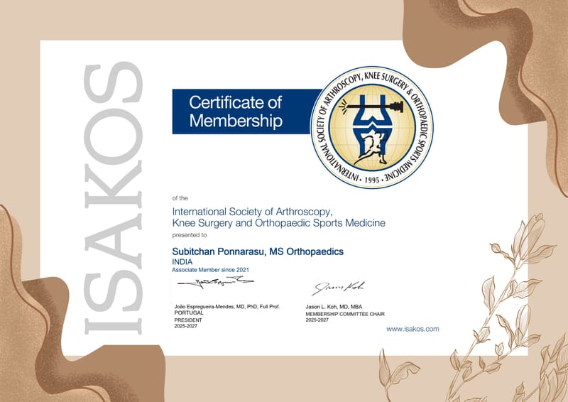 MS Ortho (Arthroscopy & Sports Surgery)