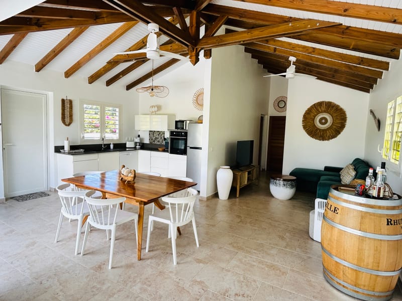 Cuisine - Salon - Salle à manger