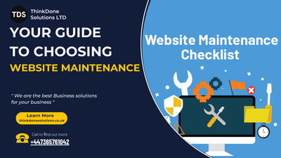 How to Choose Reliable Website Maintenance Services in the UK