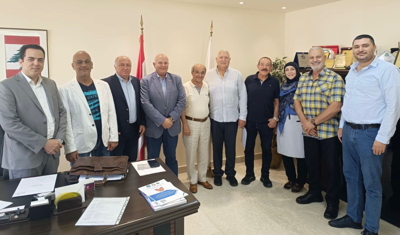 كلاّس إلتقى وفد الأولمبية اللبنانية للتأكيد على إقفال
ملف الأزمة بروح رياضية والتعاون بين الجميع