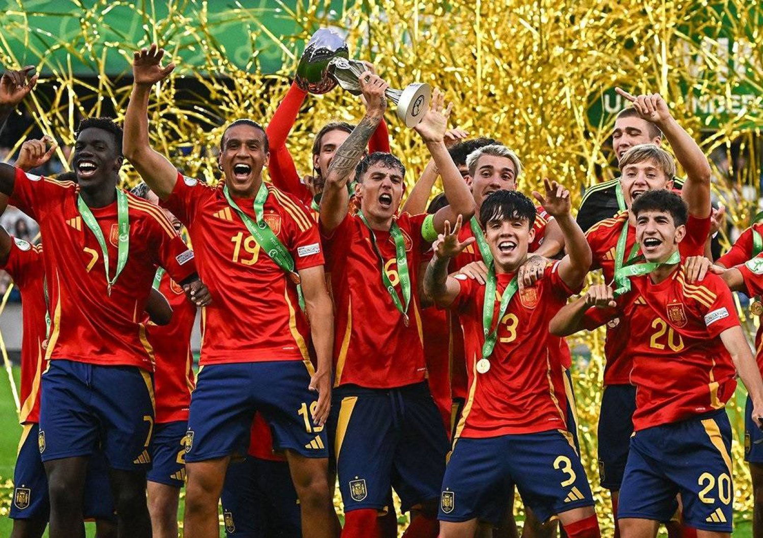 Spain's youth team crowned European champions