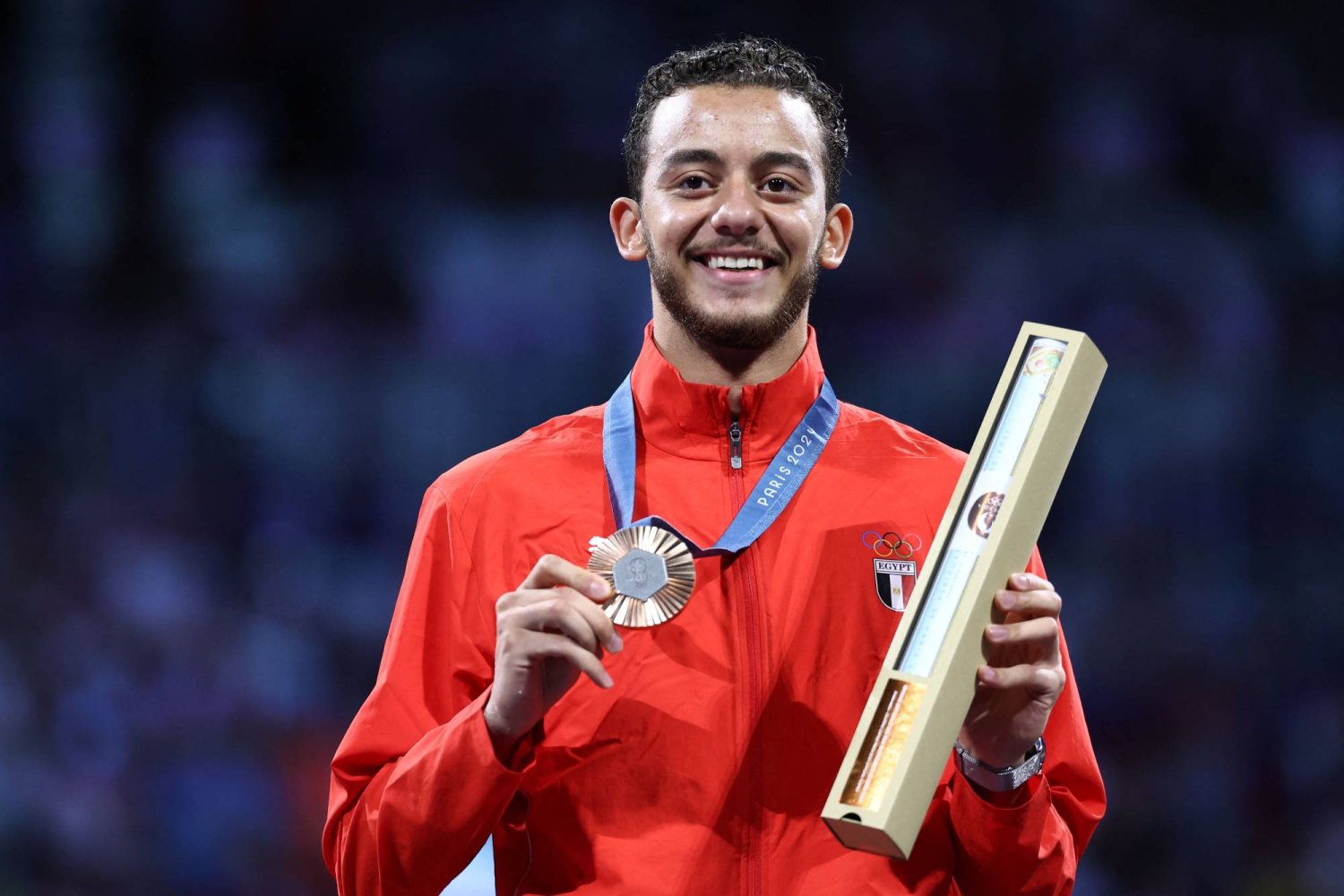 Paris Olympics: Mohamed El Sayed celebrates Olympic bronze in Ronaldo style