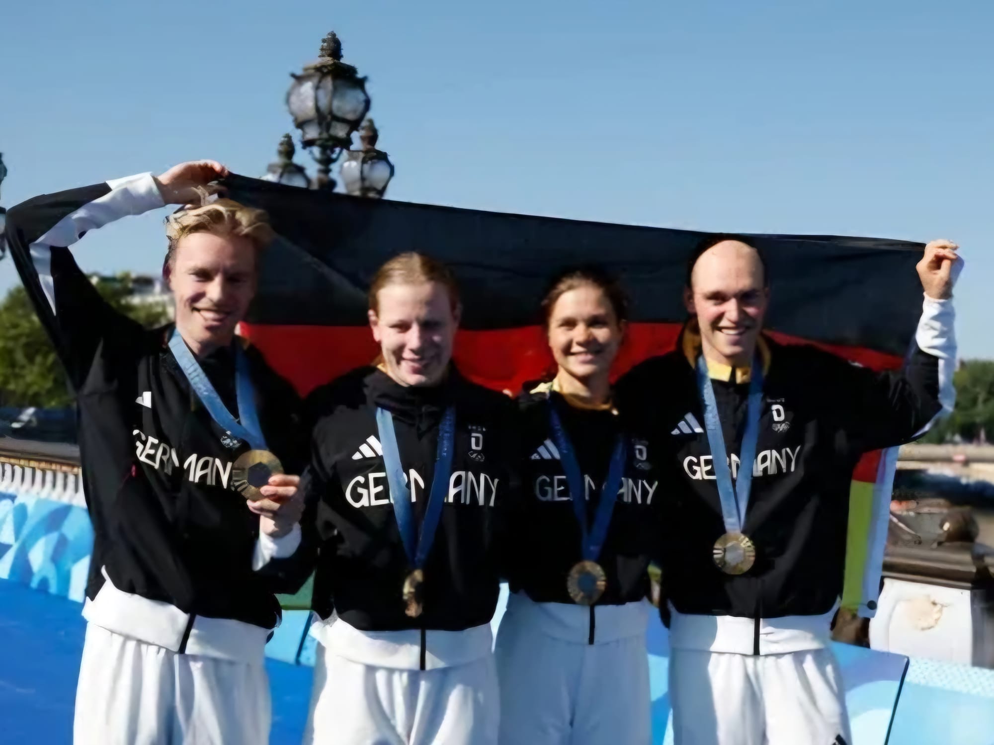 Germany wins mixed relay gold at Paris 2024 Olympics