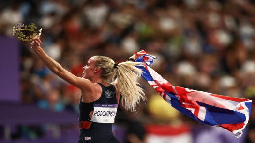 Britain's Hodgkinson wins 800m gold at Paris Olympics