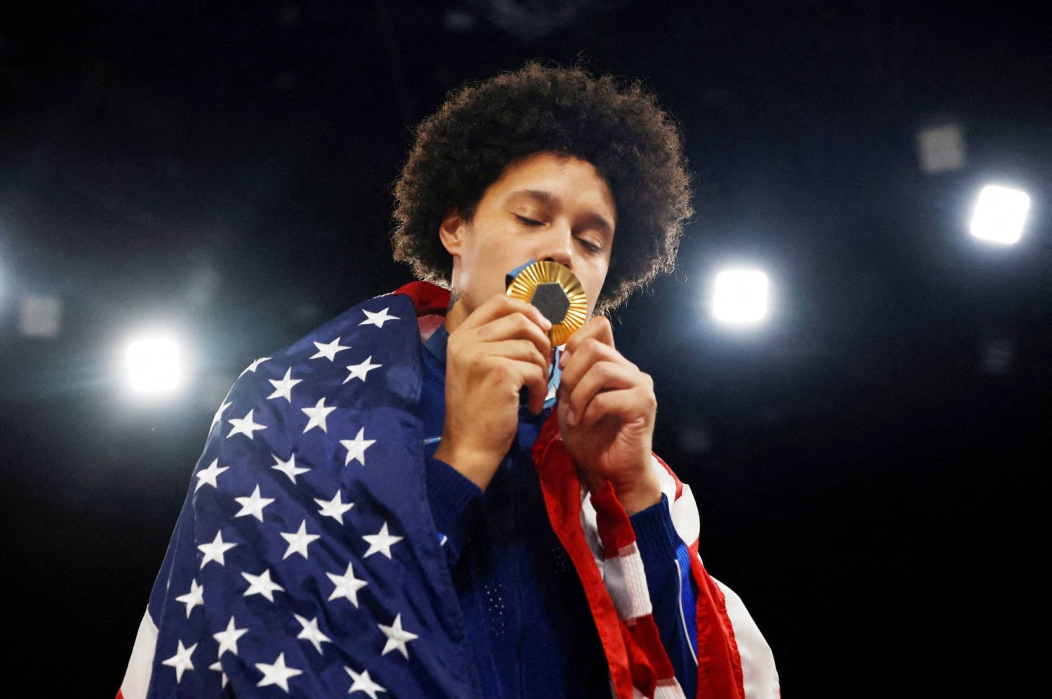 بريتني غرينر تحتفل بانتصار خاص 
بعد محنة السجن في روسيا