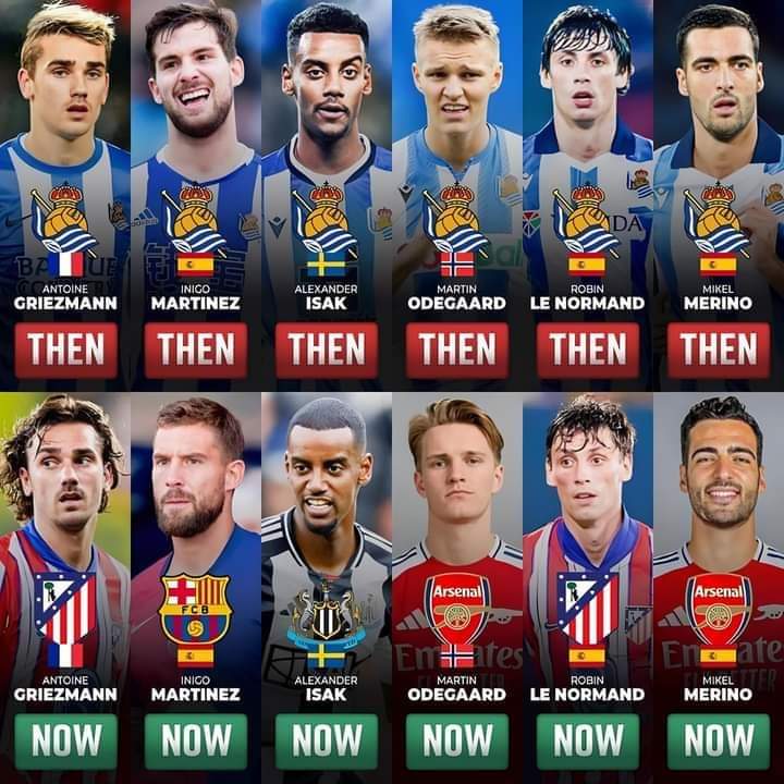 نجوم ريال سوسيداد:
من الباسك إلى الساحة العالمية