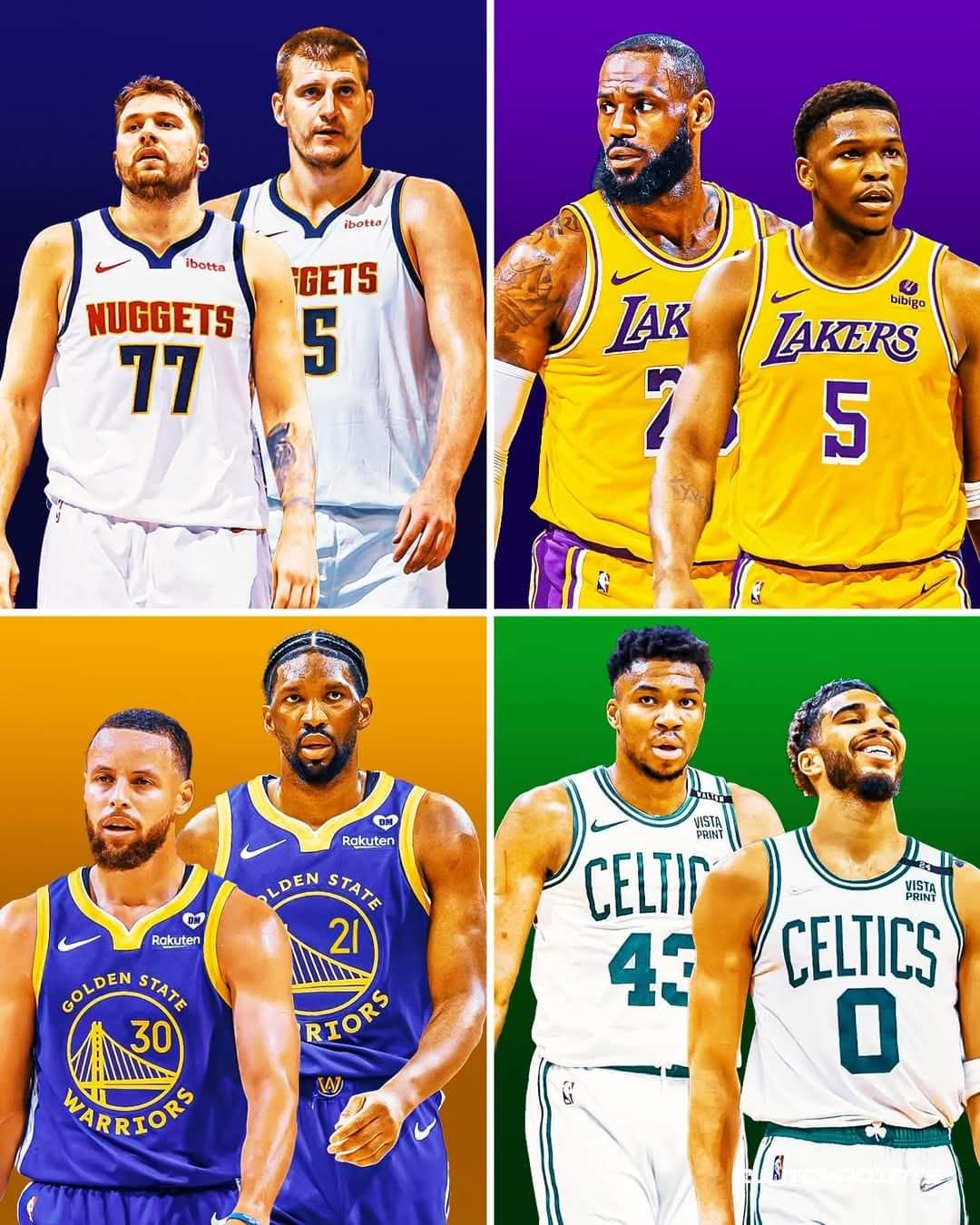 الثنائية الأقوى في الدوري الأميركي: 
من سيتصدر قائمة الأبطال؟