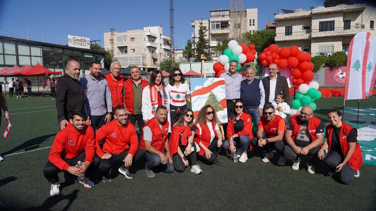 بيروت ماراثون تحتفل بعيد الاستقلال بأنشطة رياضية وترفيهية للأطفال النازحين في ثلاث مدن لبنانية