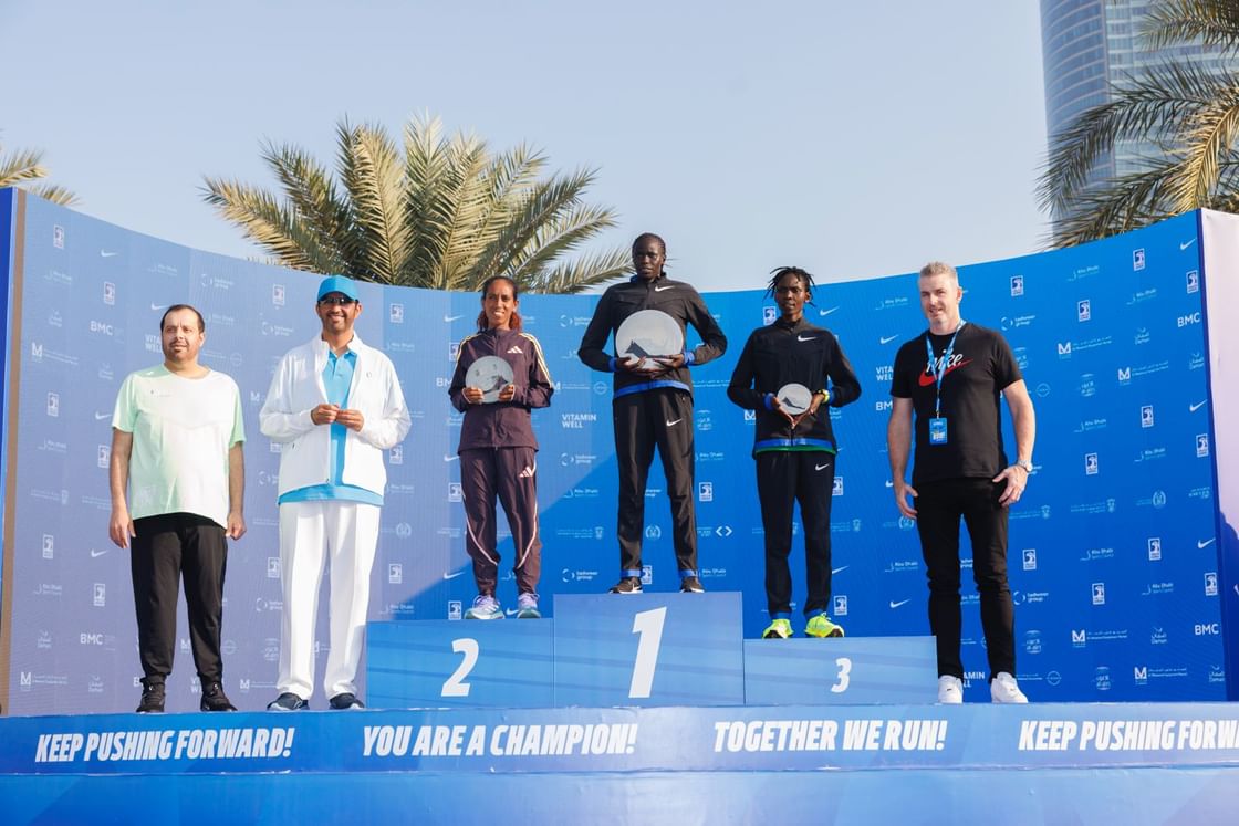 ماراثون أدنوك أبوظبي 2024: 
إثيوبيا وكينيا تهيمنان على الألقاب والمغربي العشعوشي يتألق