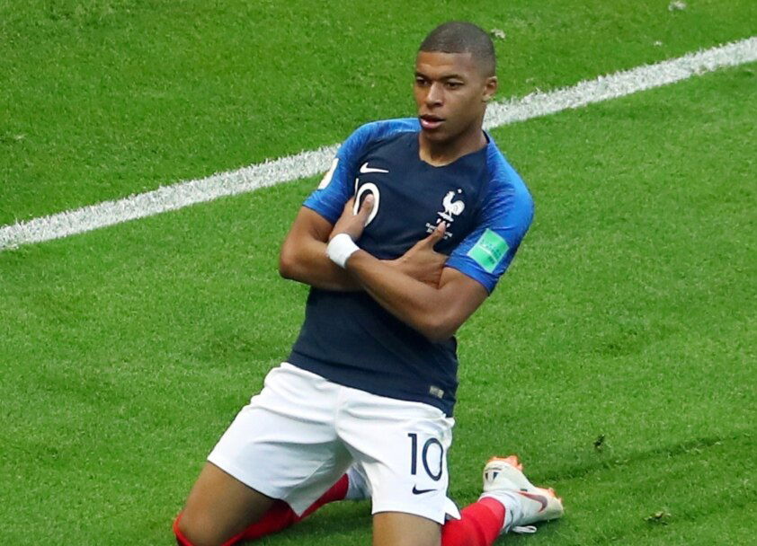 مبابي أفضل لاعب فرنسي