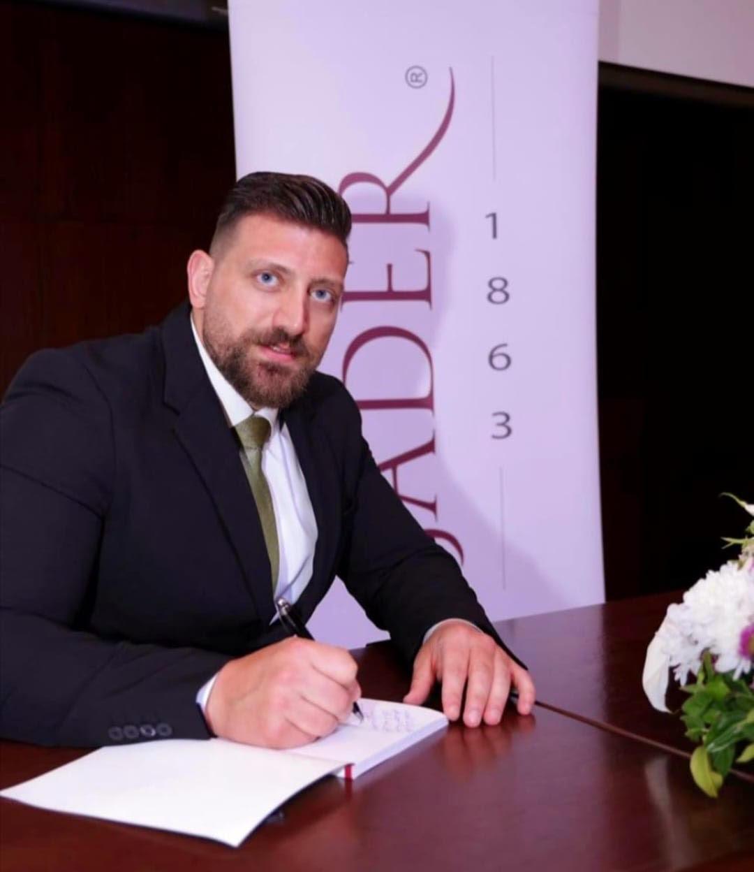 سلوان صادر أول لبناني يحضّر دكتوراه دولة في القانون الرياضي