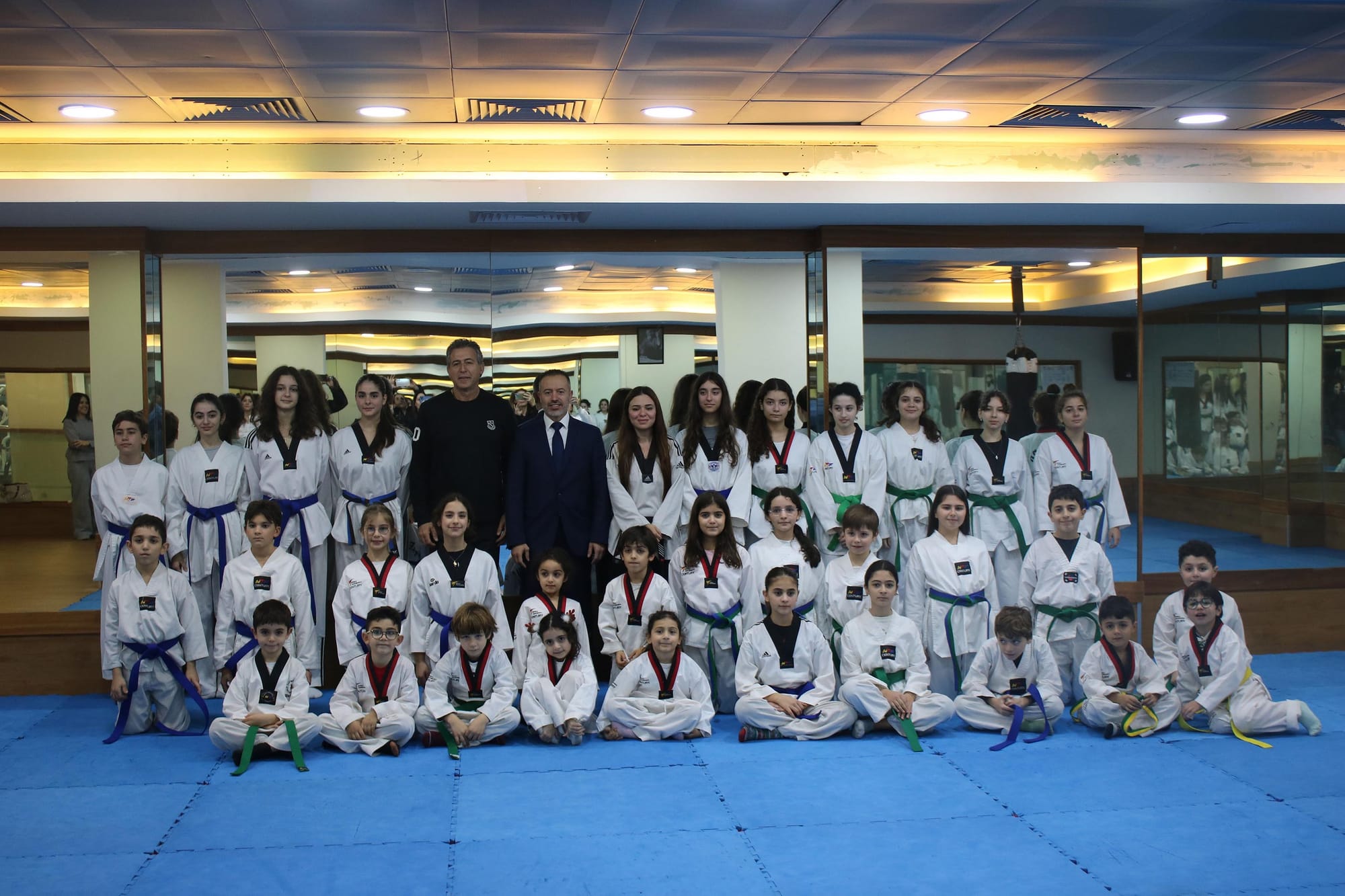 Dhreefa visits Marina Sports Club