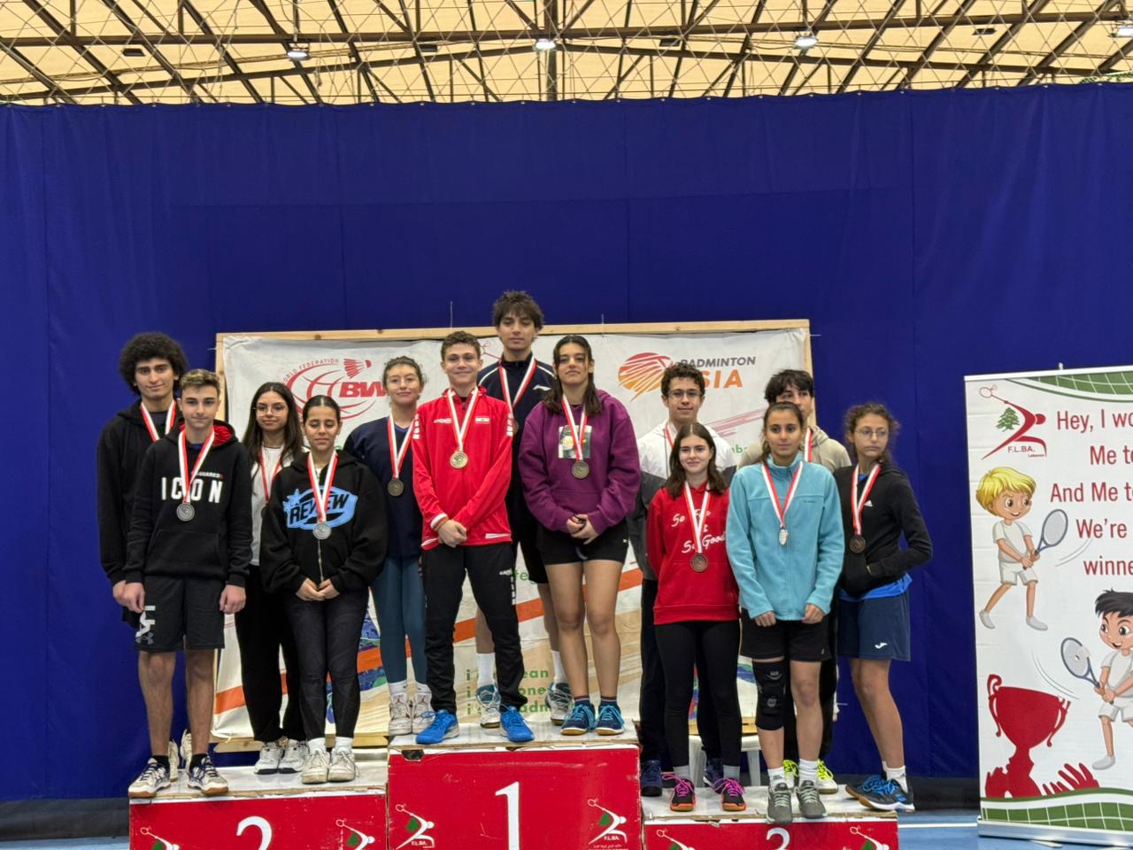 بطولة لبنان للريشة الطائرة: 
نجاح رياضي بمشاركة واسعة من الفئات العمرية