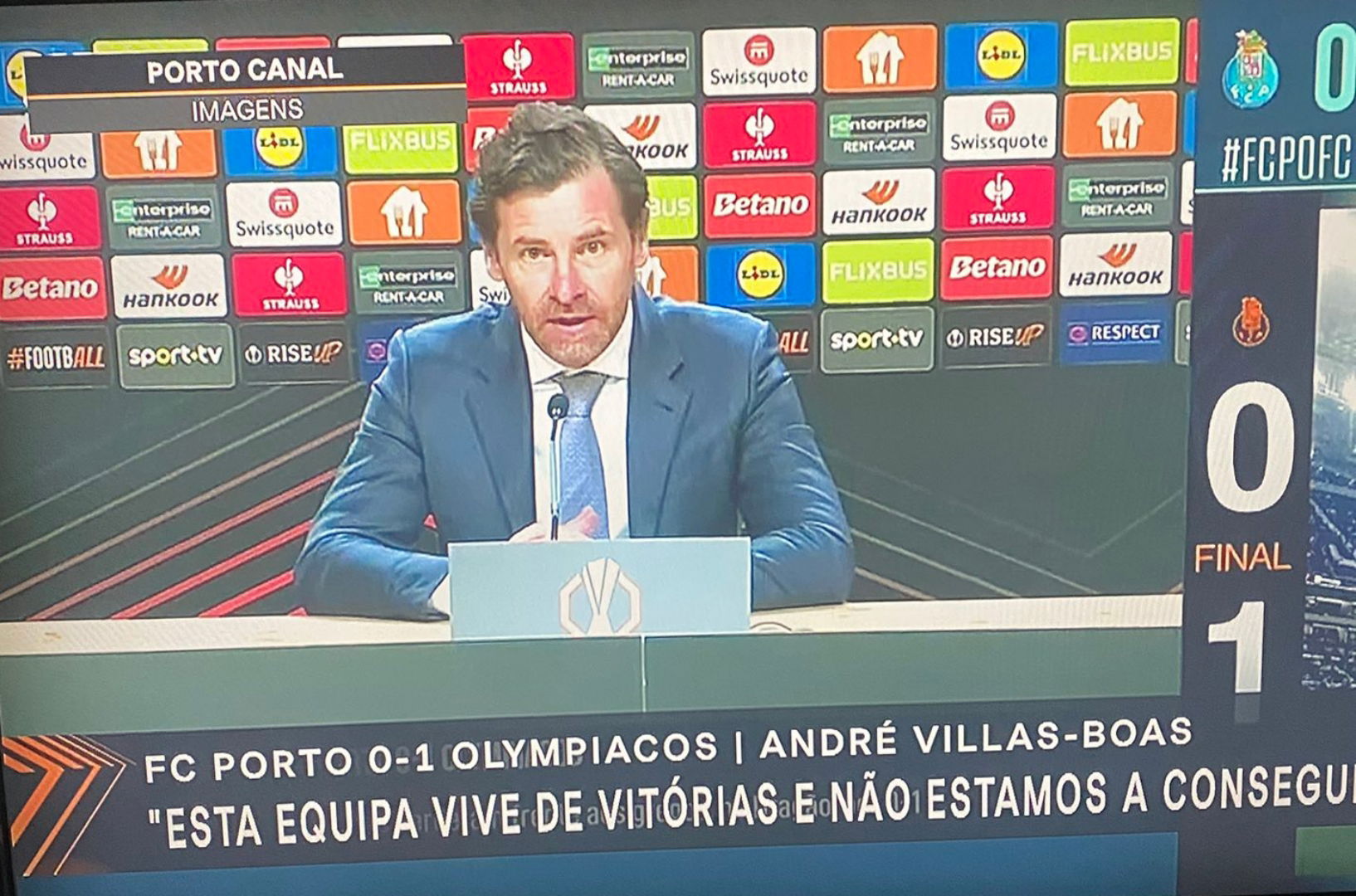 رئيس بورتو فيلاش بواش: "يعتذر"