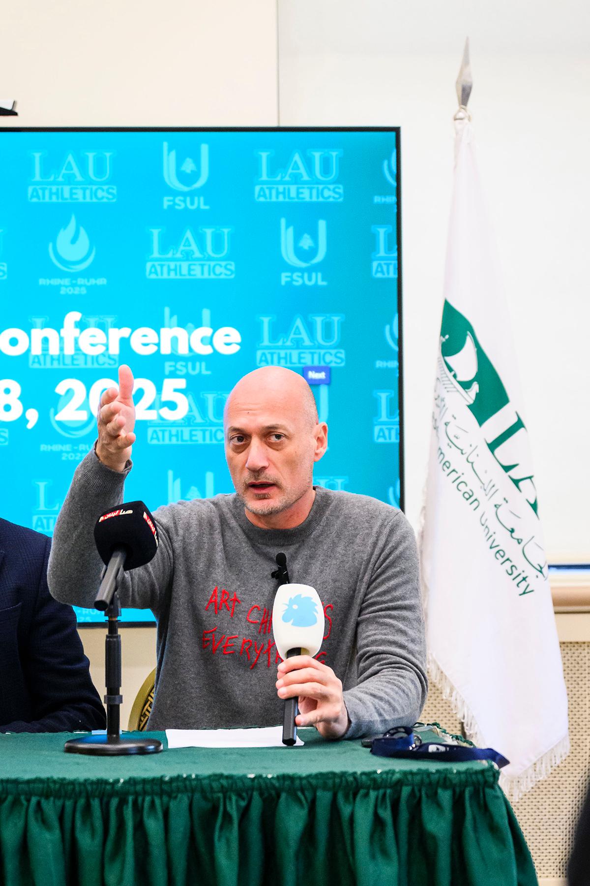 جو مجاعص يقود منتخب لبنان الجامعي