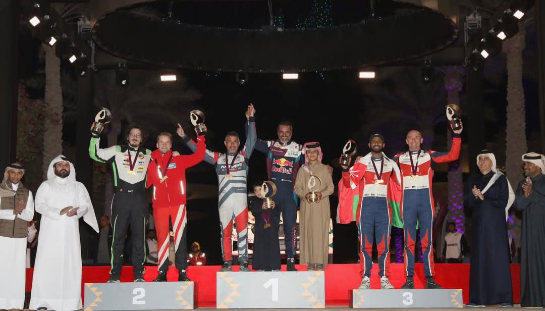 ناصر العطية بطل رالي قطر الدولي